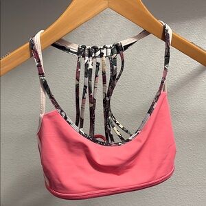 Lululemon Pink Strappy Women's Bralette